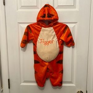 Tigger costume on Disney tag